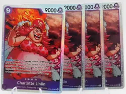 4x Charlotte Linlin OP08-069 Super Rare One Piece TCG - Image 1