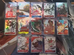 One Piece TCG Gift Collection 2023 Complete 13 Card Promo Set English - Image 1
