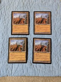 MTG Wasteland Tempest x4 - Image 1