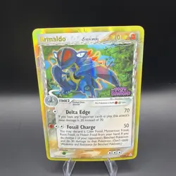 Pokemon TCG Armaldo Delta Species Reverse Holo Stamped EX Holon Phantoms 1/110 - Image 1