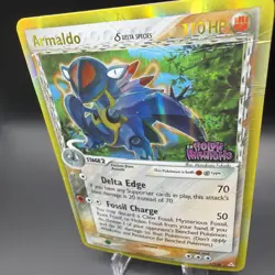 Pokemon TCG Armaldo Delta Species Reverse Holo Stamped EX Holon Phantoms 1/110 - Image 2
