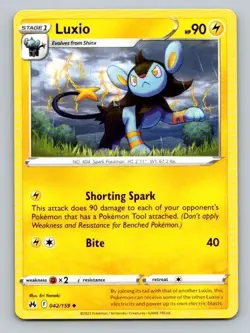 2023 Pokemon Card Crown Zenith Luxio 42/159 - Image 1
