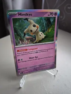 Pokemon Card Mimikyu Paldean Fates 037/091 - Image 1