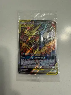 Sealed Pokemon TCG Moltres Zapdos Articuno GX SM210 Stained Glass Promos Holo - Image 1