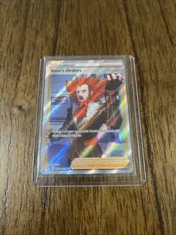 Pokemon TCG Boss's Orders Trainer Full Art Holo Rare- Near Mint/Mint - Image 1