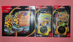 Pokemon TCG: Chaos Rising 3 Pack Blister & Checklane Blister x 2 - Sealed - Image 1