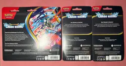 Pokemon TCG: Chaos Rising 3 Pack Blister & Checklane Blister x 2 - Sealed - Image 2