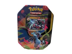 Pokemon TCG Mega Charizard Tin Box 4 Booster Packs + Promo English 2020 - Image 1