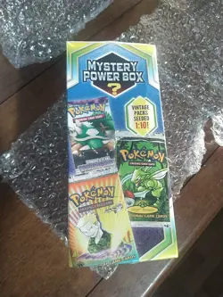 Pokemon Base Set Mystery Power Box [Vintage Pack May Be Included!] [2019] [New!] - Image 2