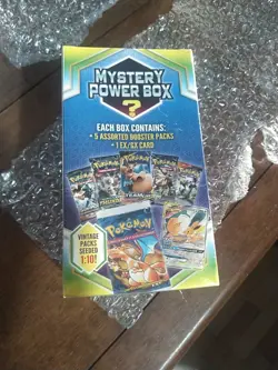 Pokemon Base Set Mystery Power Box [Vintage Pack May Be Included!] [2019] [New!] - Image 3