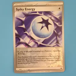 SPIKY ENERGY 159/159 UNCOMMON JOURNEY TOGETHER POKEMON REVERSE HOLO NM/M - Image 1