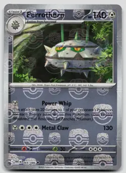 Ferrothorn 069/086 White Flare Master Ball Pokemon NM - Image 1