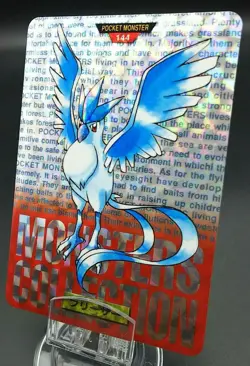 Pokemon Japanese Card Holo Rare Articuno No.144 Nintendo Carddass BANDAI - Image 1