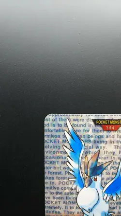 Pokemon Japanese Card Holo Rare Articuno No.144 Nintendo Carddass BANDAI - Image 2