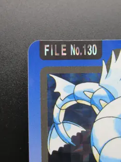 Gyarados File No.130 1997 Pokemon Carddass Bandai Japanese Card Nintendo - Image 2