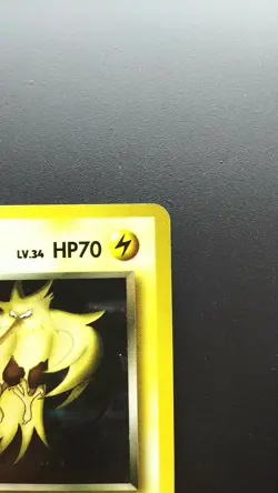 Pokemon Japanese Card Holo Rare Rocket's Zapdos Nintendo NO.145 1st Edition - Image 3
