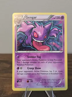 Pokemon Gengar Holo Rare Card 60/162 Cosmos Breakthrough - Image 1