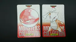 【2set】Pokemon Card Non-Holo Voltorb NO.100&Marowak NO.105 Carddass BANDAI - Image 2