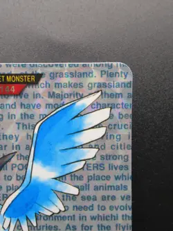 Articuno 144 Red HOLO Pokemon Bandai Carddass Pokemon Card Vintage 1996 - Image 3