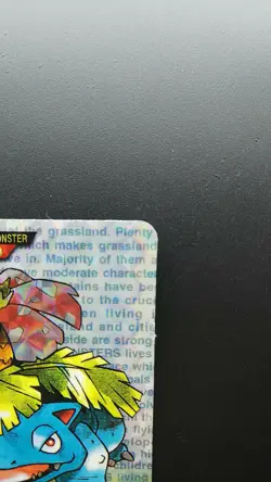 Pokemon Japanese Card Holo Rare Venusaur NO.003 Nintendo Carddass BANDAI - Image 3