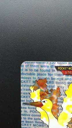 Pokemon Japanese Card Holo Rare Moltres NO.146 Nintendo Carddass BANDAI - Image 2