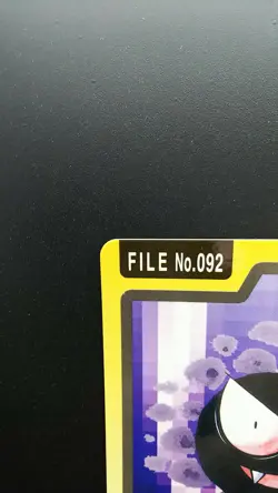 Pokemon Japanese Card Non-Holo Gastly NO.092 Nintendo Carddass BANDAI - Image 2