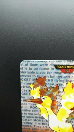 Pokemon Japanese Card Holo Rare Moltres NO.146 Nintendo Carddass BANDAI - Image 2