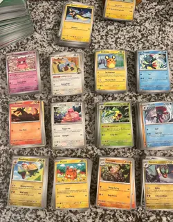 500 Pokemon Cards Bulk Lot Commons/Uncommons No Energies! Lots of ASC - Image 1