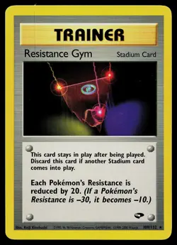 Pokemon Card - Resistance Gym Gym Challenge 109/132 Rare - Image 1