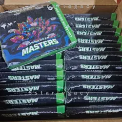 3 X MTG Commander Masters Collector Booster Box New Sealed 4 packs(60 Cards)/Box - Image 5