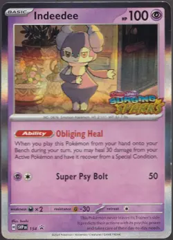Indeedee 154 Sv: Scarlet & Violet Promo Cards Holo - Image 1