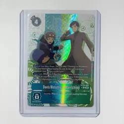 MINT Digimon TCG: Davis Motomiya & Ken Ichijoji ALT ART - BT16-085 Trading Card - Image 1