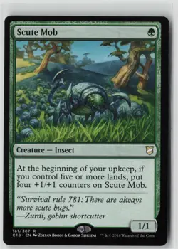 Scute Mob (161) - Normal - Commander 2018 (C18) - NM - Image 1