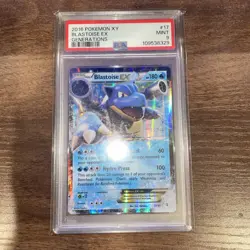 Pokemon - Blastoise EX 17/83 XY Generations Holo PSA 9 - Image 1