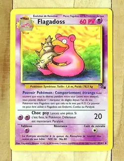 Carte Pokemon 43/62 Flagadoss Fossile - Wizards Fr - Image 1