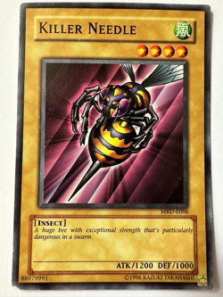 Yu-Gi-Oh LP Killer Needle MRD-E006 Metal Raiders Common Lightly Played - Image 1