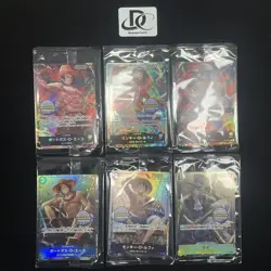One Piece TCG EXCLUSIVE Asia Mini Tin Vol Set of 6 Promo Foil Cards (SEALED) - Image 1