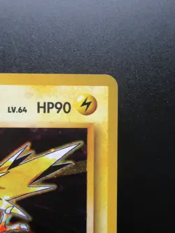 Pokemon Japanese Card Zapdos No.145 Nintendo Holo Rare 1st Edition Game HP90 - Image 3