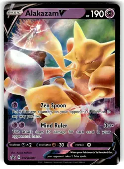 Alakazam V - Promo SWSH: Sword & Shield Promo Cards SWSH083 NM - Image 1