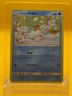 💧Alolan Vulpix - SM - Ultra Prism 30/156 - NM Pokemon Card - Image 1