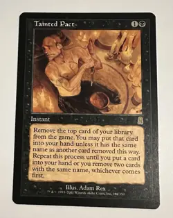 Magic the Gathering MTG Tainted Pact (164) Odyssey LP/NM - Image 1