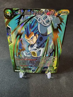 At All Costs Vegeta BT4-030 Shatterfoil Draft Box 04 Dragon Ball Super Card NM - Image 5