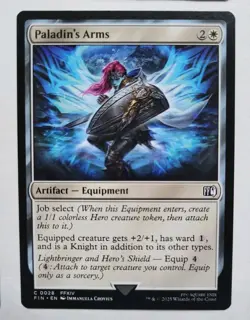 MTG - Final Fantasy: Paladin's Arms (0028) - Common - Near Mint - Image 1