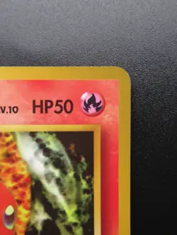 Charmander No. 004 Pokemon Card 1996 Glossy Vending Series Japanese Nintendo - Image 3