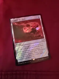 Launch the Fleet 188 Rare Surge Foil Warhammer 40K MTG NM - Image 1