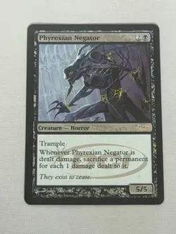 MTG FOIL Phyrexian Negator Judge Promo Magic the Gathering - Image 1