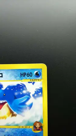 Pokemon Japanese Card Non-Holo Ross's Wailmer Nintendo 005/018【E-SERIES】 - Image 3
