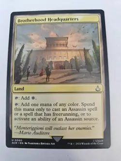 MTG - Brotherhood Headquarters - Assassin's Creed - Image 1