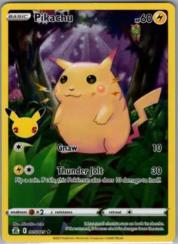 Pikachu 005/025 Celebrations - Pokemon Card - NM - Image 1