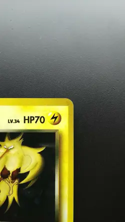 Pokemon Japanese Card Holo Rare Rocket's Zapdos No.145 Gym Challenge Nintendo - Image 3